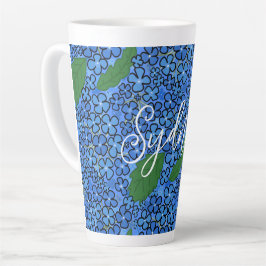Blumenkunst-Personennamen-Lattemokasse Milchtasse