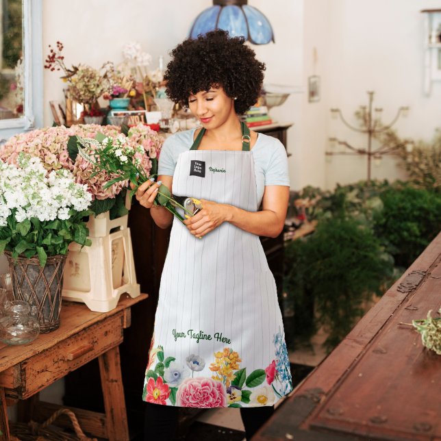 Blumenladen Florist Blume Border Schürze (Von Creator hochgeladen)