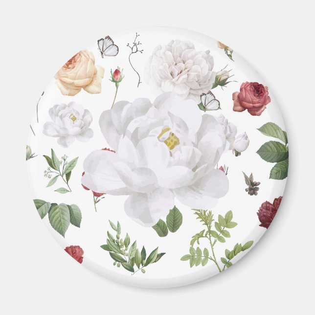 Blumenläden in meiner Nähe Magnet (Vorne)