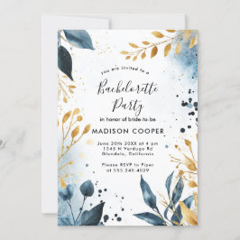 Blumenladen Junggeselinnen-Abschied Einladung