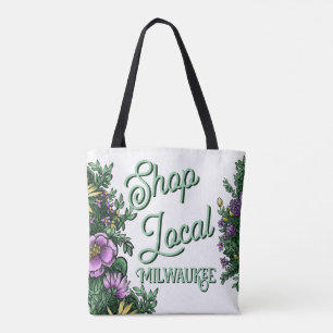 Blumenladen lokal, Stadt Tasche