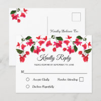 Blumenladen Postkarte mit Bougainvillea UAWG