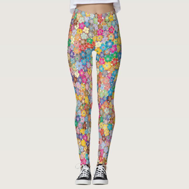 BlumenLeggings Leggings (Vorderseite)