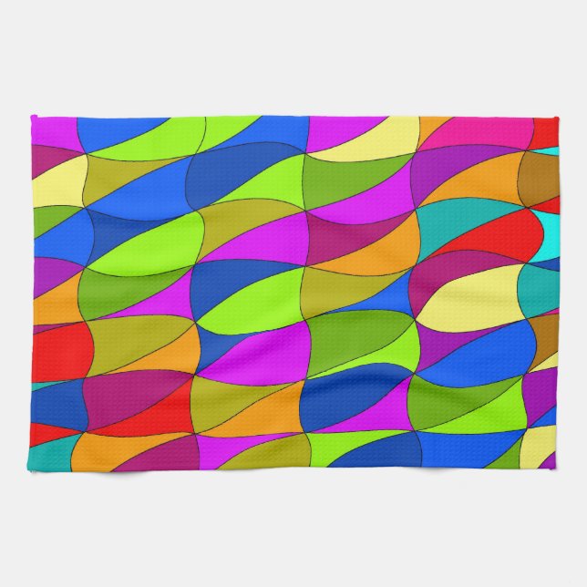 Blumenleistungsverwirrung Handtuch (Horizontal)