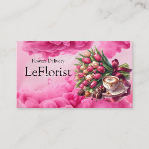 Blumenlieferung Visitenkarte