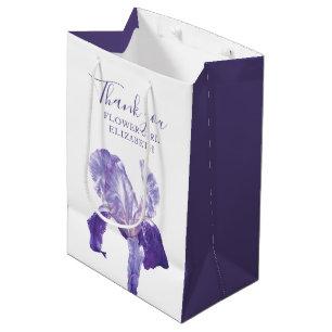 Blumenmädchen danken Ihnen Mittlere Geschenktüte