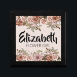 Blumenmädchen - Geschenk für individuelles Brautpa Erinnerungskiste<br><div class="desc">Will du, deinen Brautmädchen das beste Geschenk von allen zu geben? Warum nicht ihnen eine personalisierte Schmuckbox mit all ihren Lieblings-Blume! Diese cotcharta-cottail verzaubert Blume Mädchen Vorschlag Geschenk personalisierte Brautparty Schmuck Keepsake Box ist perfekt für jedes Braut zu sein Brautparty. Ihre Liebe wird nicht nur dieses besondere Geschenk erhalten, sondern...</div>
