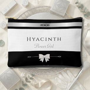 Blumenmädchen-Geschenk Minimalistischer Luxus Zubehörtasche