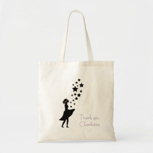 Blumenmädchen-Silhouette Kleine Tasche