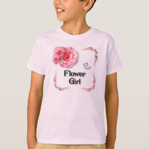 Blumenmädchen T-Shirt