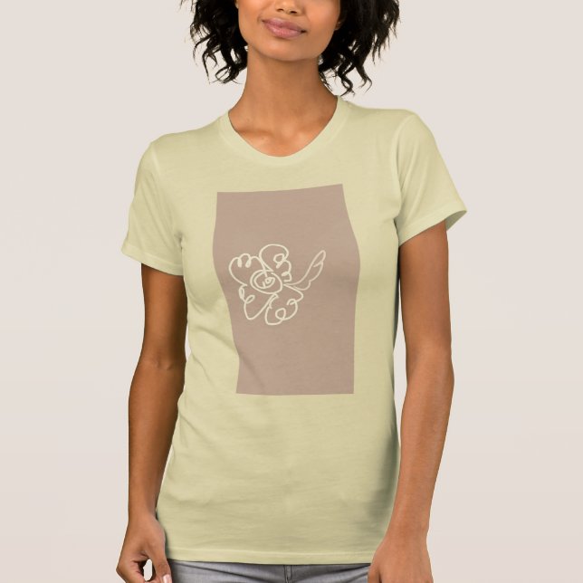 Blumenmalhemd T-Shirt (Vorderseite)