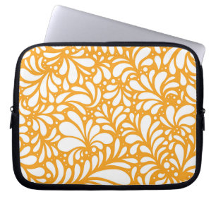 Blumenmandala 4 laptopschutzhülle