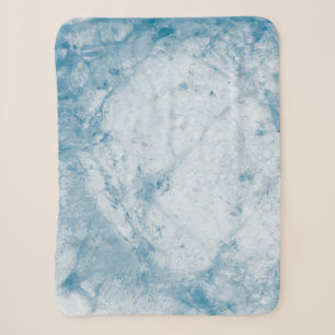 Blumenmatratze blau-weiß sherpadecke