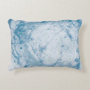 Blumenmatratze in Blau und Weiß Dekokissen