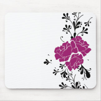 Blumenmäusematte Mousepad