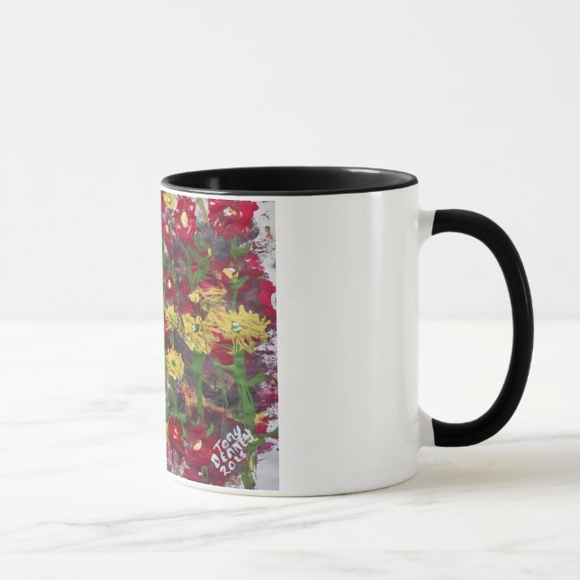 Blumenmedley-TASSE Tasse (Rechts)