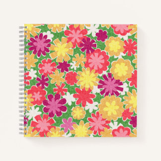 Blumenmix Notizbuch
