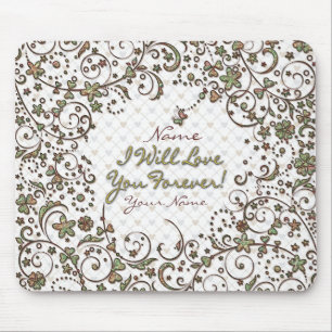 Blumenmode 11 Mousepad