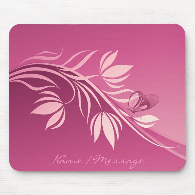 Blumenmode 2 Mousepad (Vorne)