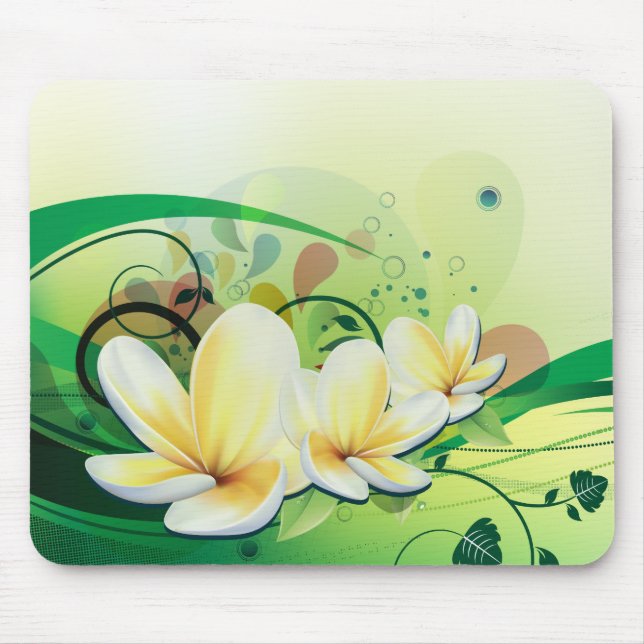 Blumenmode 8 Mousepad (Vorne)