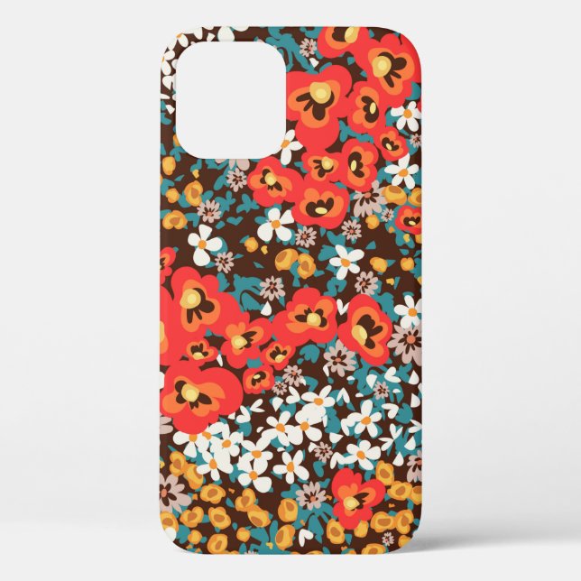 Blumenmodefeder, Sommerkleid Case-Mate iPhone Hülle (Rückseite)