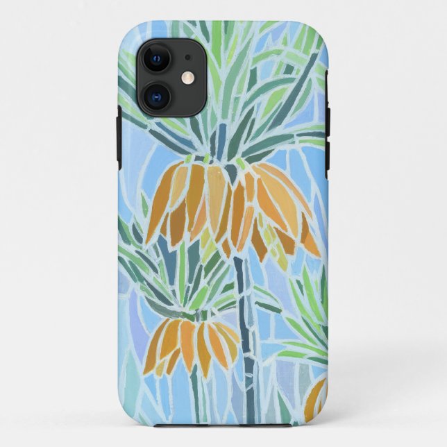 Blumenmosaik iPhone 5 Case-Mate Selten dort Case-Mate iPhone Hülle (Rückseite)