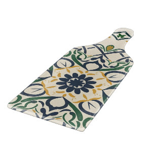 Blumenmosaik Schneidebrett