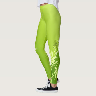 Blumenmotiv 2-4 Bildoptionen Leggings