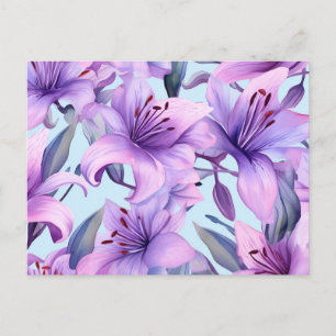 Blumenmotive Postkarte