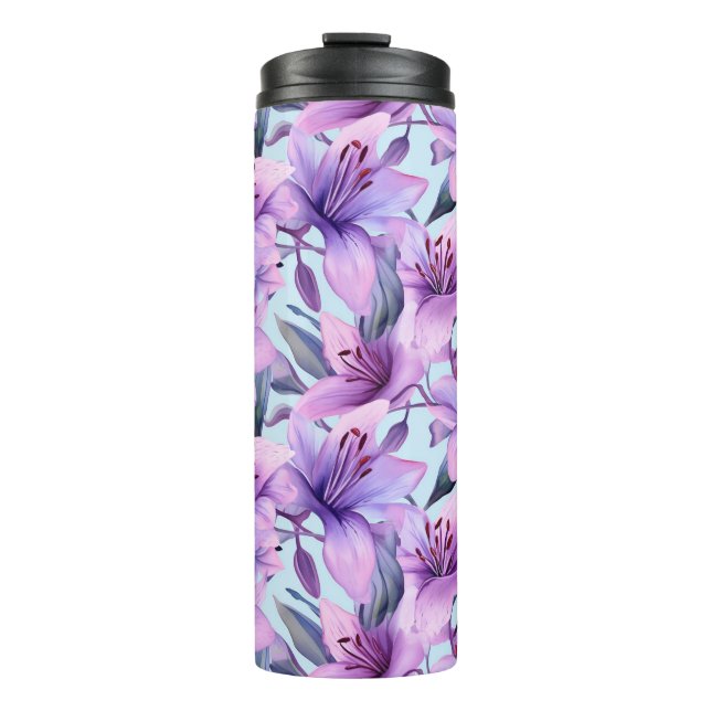 Blumenmotive Thermosbecher (Vorderseite)