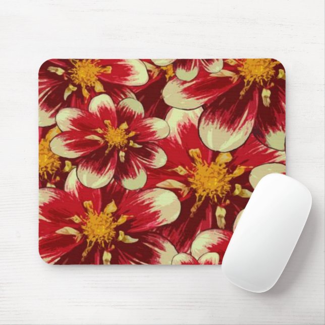 Blumenmousse Pad! Mousepad (Mit Mouse)