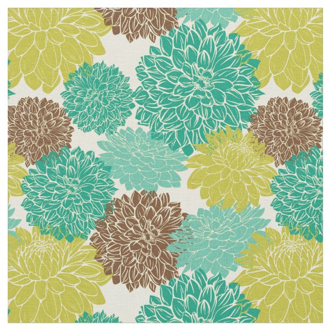 Blumenmuster 10 stoff (Nahaufnahme)