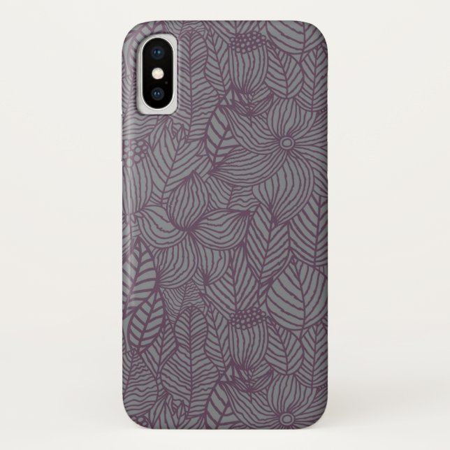 Blumenmuster 11 Case-Mate iPhone hülle (Rückseite)