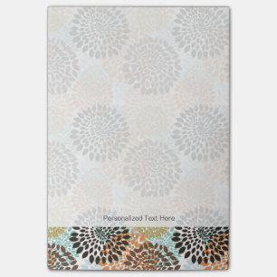 Blumenmuster 11 post-it klebezettel