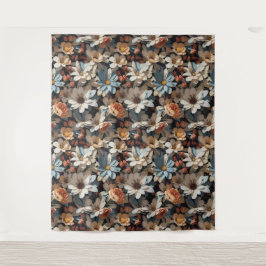 Blumenmuster 14 Tapestry Wandteppich