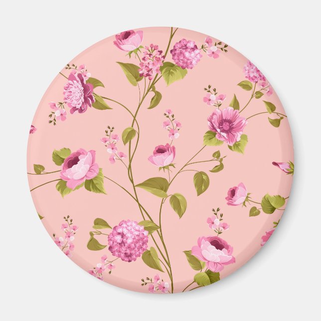 Blumenmuster 17 magnet (Vorne)