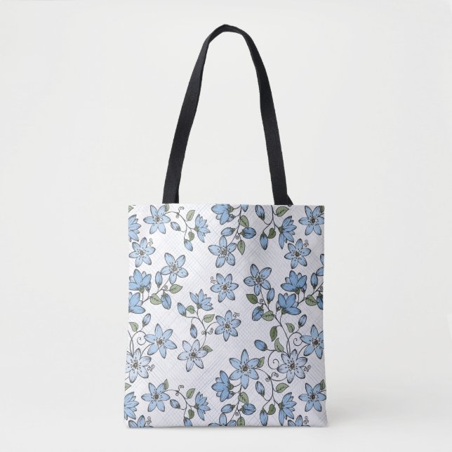 Blumenmuster 2 3 tasche (Vorderseite)