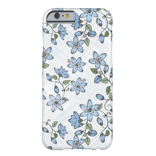 Blumenmuster 2 Case-Mate iPhone hülle (Rückseite)