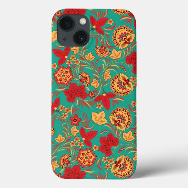 Blumenmuster 2 Case-Mate iPhone hülle (Rückseite)