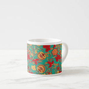 Blumenmuster 2 espressotasse