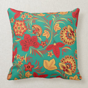 Blumenmuster 2 kissen