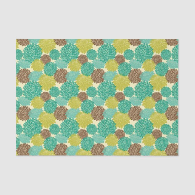 Blumenmuster 2 seidenpapier (Vorderseite)