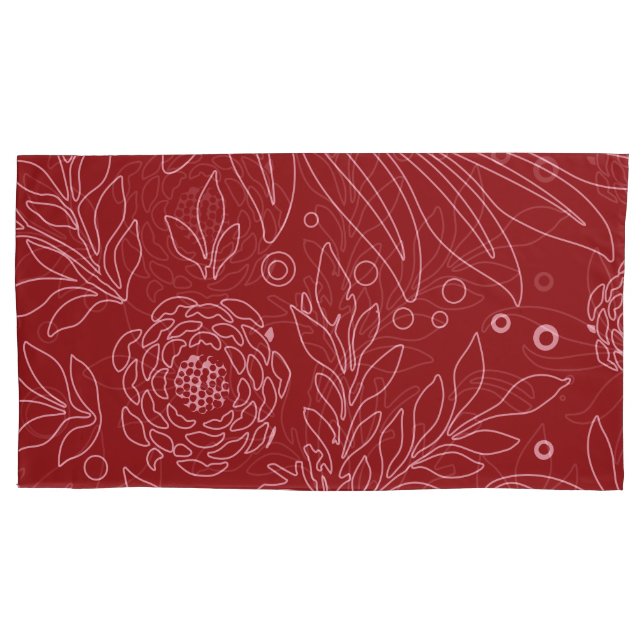 Blumenmuster 30 kissenbezug (Vorderseite)