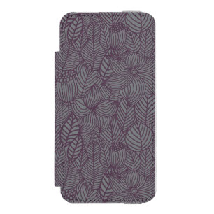 Blumenmuster 3 incipio watson™ iPhone 5 geldbörsen hülle