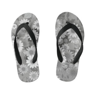 Blumenmuster 3 kinderbadesandalen