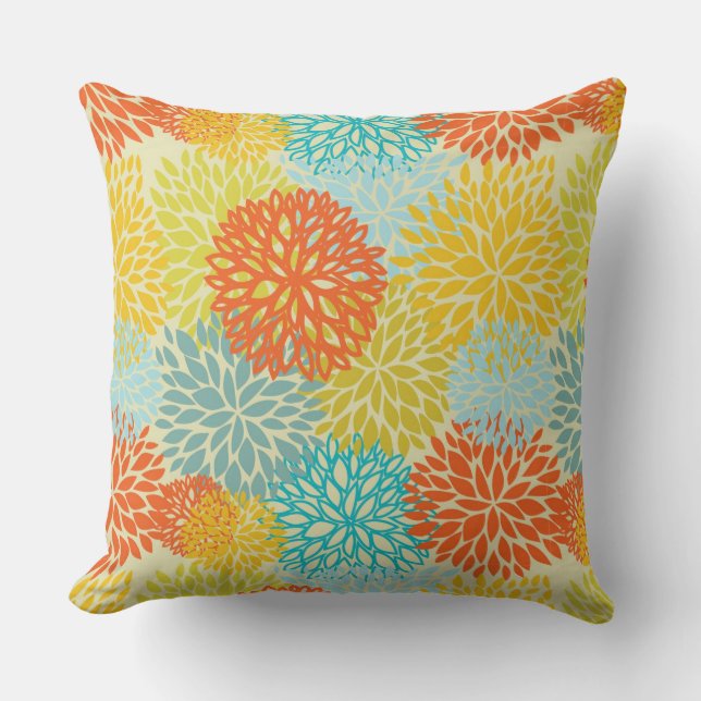 Blumenmuster 3 kissen (Vorderseite)