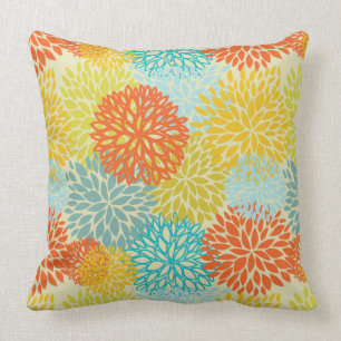 Blumenmuster 3 kissen