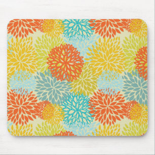 Blumenmuster 3 mousepad