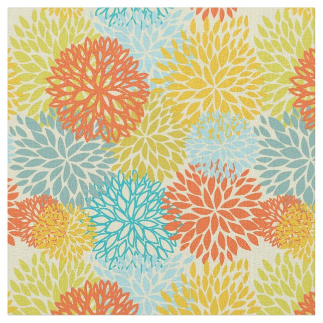 Blumenmuster 3 stoff (Nahaufnahme)