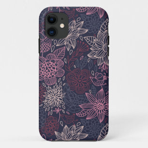 Blumenmuster 4 Case-Mate iPhone hülle